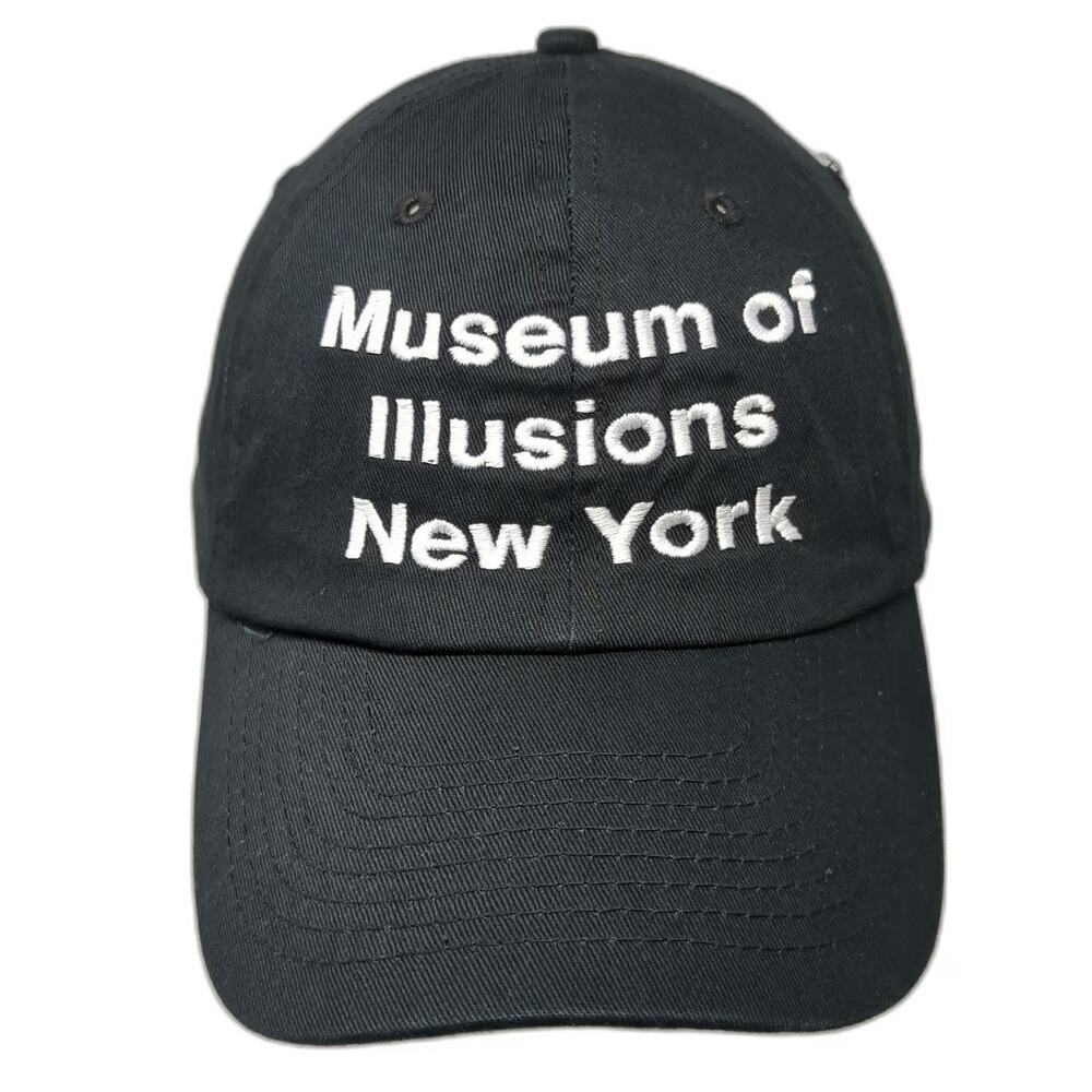 Prime Museum of Illusions New York Hat Baseball Cap Black One Size Strapback